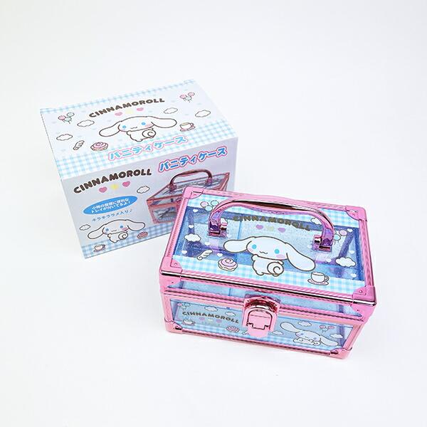 サンリオ シナモロール バニティケース 小物入れ シナモン Sanrio 商品画像8：キャラグッズPERFECT WORLD TOKYO