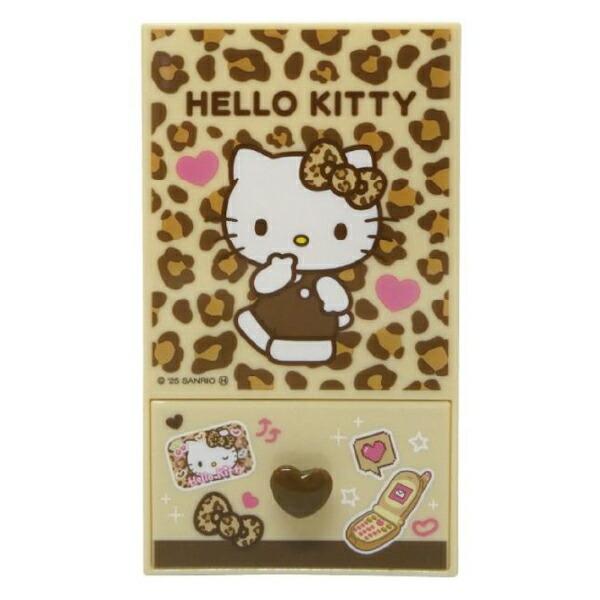 サンリオ ハローキティ スクエアペンスタンド ヒョウ柄 平成レトロ Sanrio 商品画像2：キャラグッズPERFECT WORLD TOKYO