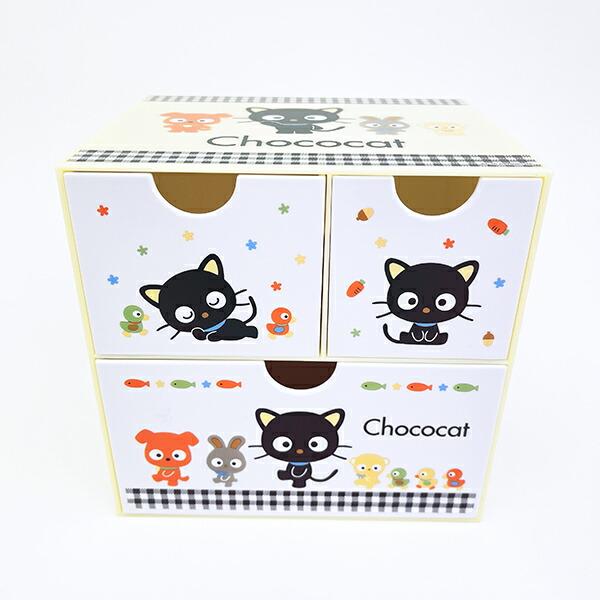 サンリオ チョコキャット キャラチェスト 小物入れ 収納 インテリア Sanrio 商品画像2：キャラグッズPERFECT WORLD TOKYO