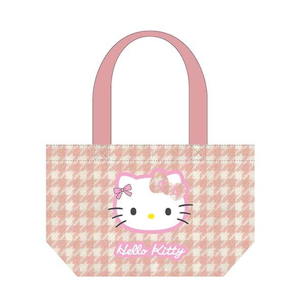 サンリオ ハローキティ 千鳥格子シリーズ ミニトート ピンク 平成レトロ Sanr･･･