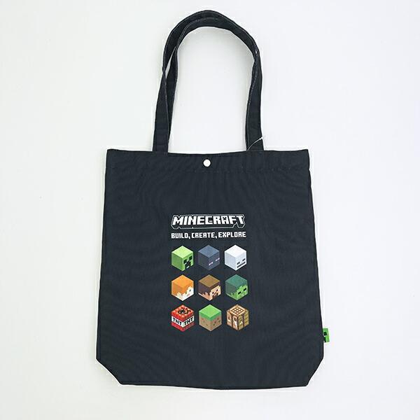 マインクラフト トートバッグ ブラック