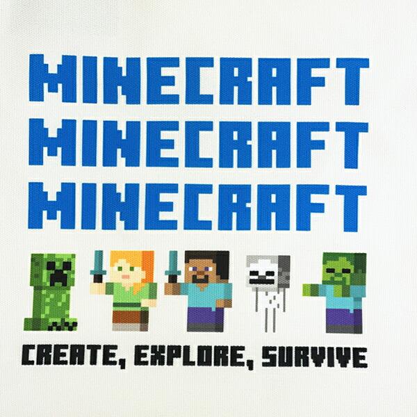 マインクラフト トートバッグ クリーム 商品画像2：キャラグッズPERFECT WORLD TOKYO