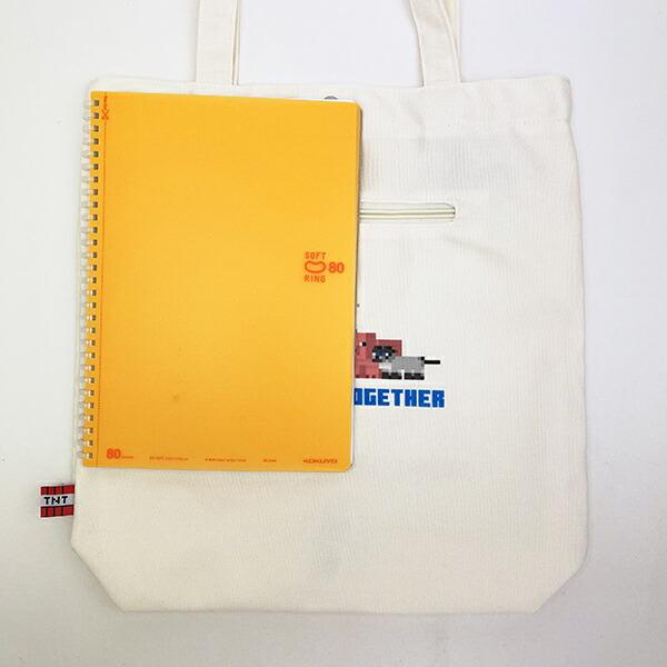 マインクラフト トートバッグ クリーム 商品画像5：キャラグッズPERFECT WORLD TOKYO