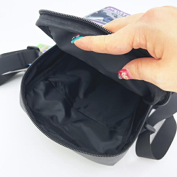 マインクラフト エンダードラゴン ポケット付きショルダーバッグ グレー 商品画像5：キャラグッズPERFECT WORLD TOKYO