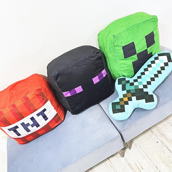 マインクラフト TNT火薬 クッション マイクラ 商品画像5：キャラグッズPERFECT WORLD TOKYO