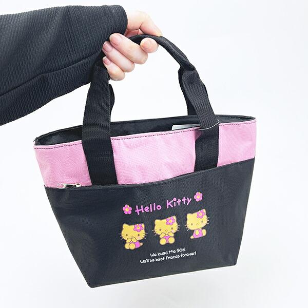 サンリオ ハローキティ ポケット付きクーラーバッグ ランチ Sanrio 商品画像5：キャラグッズPERFECT WORLD TOKYO