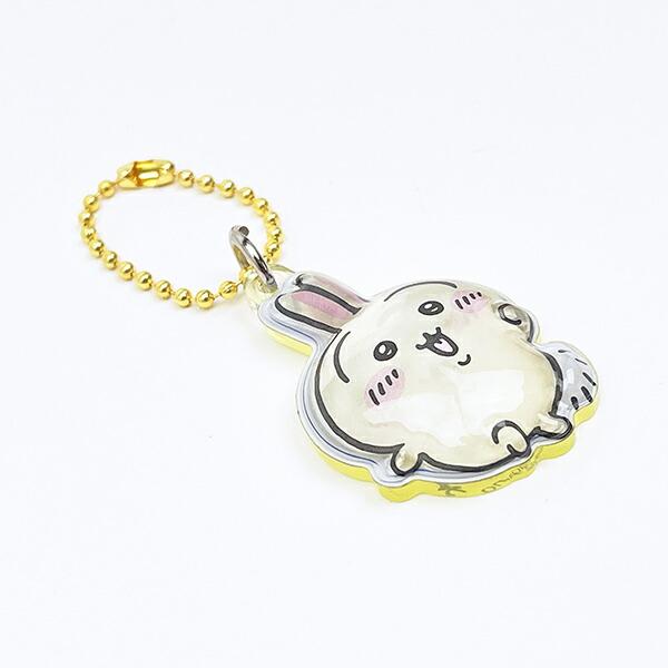 ちいかわ うさぎ ぷっくりったいプチボールチェン キーホルダー 商品画像2：キャラグッズPERFECT WORLD TOKYO