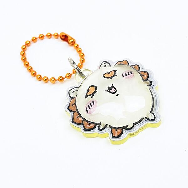 ちいかわ シーサー ぷっくりったいプチボールチェン キーホルダー 商品画像2：キャラグッズPERFECT WORLD TOKYO