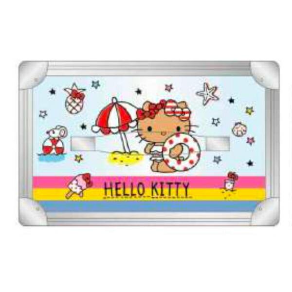 サンリオ 日焼けキティ バニティケース  小物入れ 平成レトロ Sanrio 商品画像2：キャラグッズPERFECT WORLD TOKYO