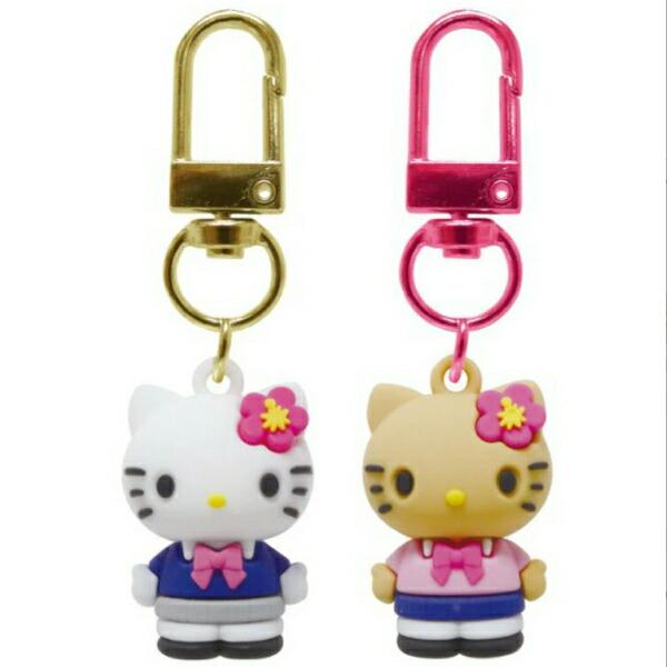 サンリオ ハローキティ ギャル PVCペアキーホルダー Sanrio