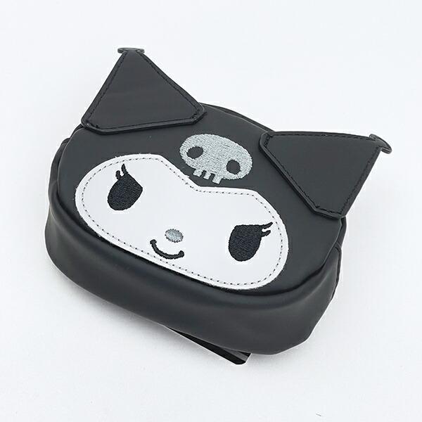 サンリオ クロミ フェイスポーチ モノクロシリーズ Sanrio 商品画像2：キャラグッズPERFECT WORLD TOKYO