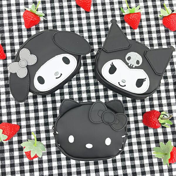 サンリオ クロミ フェイスポーチ モノクロシリーズ Sanrio 商品画像6：キャラグッズPERFECT WORLD TOKYO