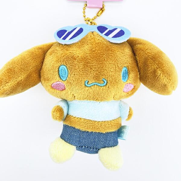 サンリオ 日焼け シナモロール ボールチェーンマスコットキーホルダー 日焼けシリーズ Sanrio 商品画像2：キャラグッズPERFECT WORLD TOKYO