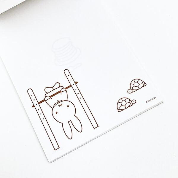ミッフィー miffy 70th グラフィティメモ グラフィティメモ 文具 日本製 商品画像4：キャラグッズPERFECT WORLD TOKYO