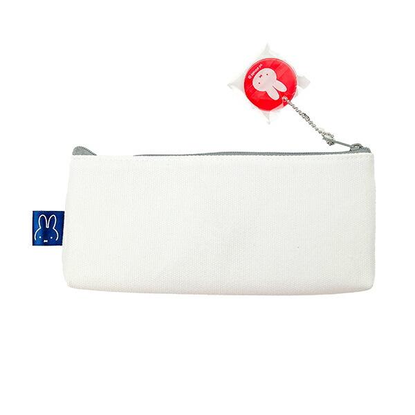 ミッフィー miffy 帆布ペンポーチ ホワイト 商品画像3：キャラグッズPERFECT WORLD TOKYO