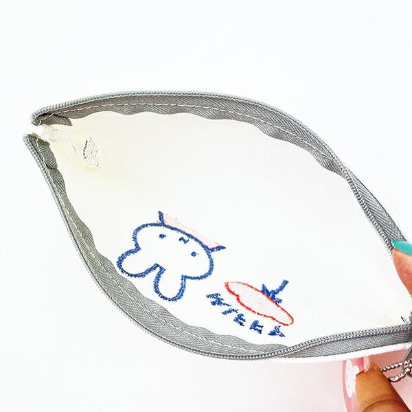 ミッフィー miffy 帆布ペンポーチ ホワイト 商品画像5：キャラグッズPERFECT WORLD TOKYO