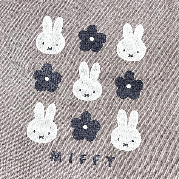 ミッフィー miffy 帆布トートバッグ グレー 商品画像2：キャラグッズPERFECT WORLD TOKYO