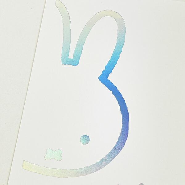 ミッフィー miffy ポストカード (ハーフフェイス) 文具 日本製 商品画像2：キャラグッズPERFECT WORLD TOKYO