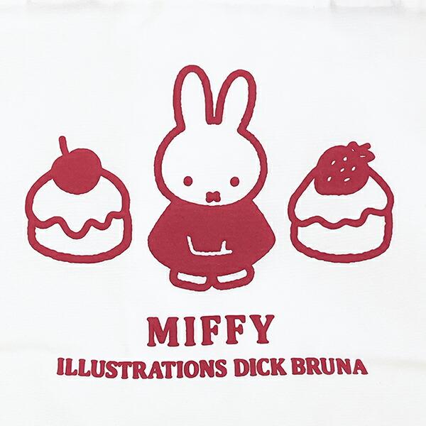 ミッフィー miffy 保冷ミニ巾着 (レッド×ホワイト) 商品画像2：キャラグッズPERFECT WORLD TOKYO