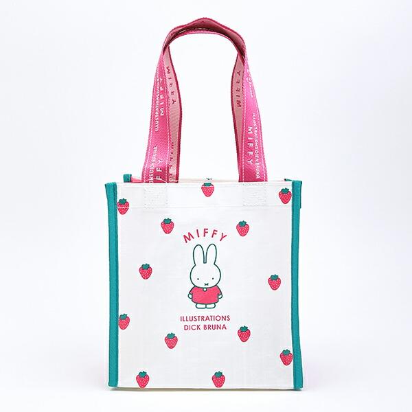 ミッフィー miffy いちご ショッピングバッグ