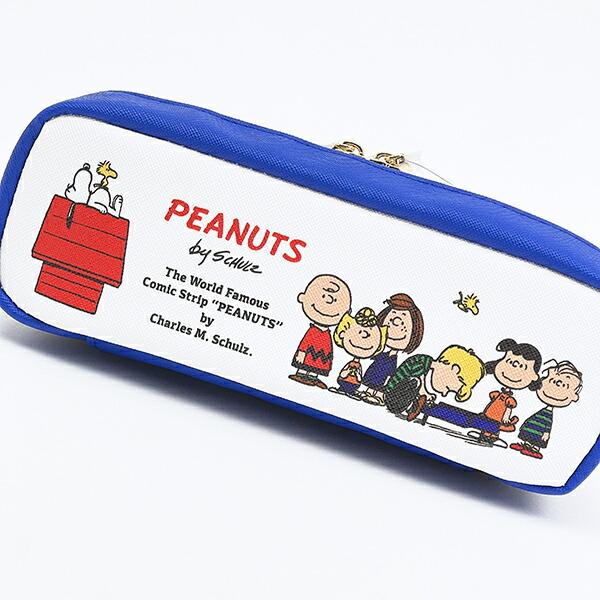 スヌーピー ボックスペンポーチ 白 PEANUTS 75th SNOOPY 商品画像2：キャラグッズPERFECT WORLD TOKYO