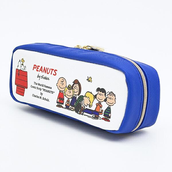 スヌーピー ボックスペンポーチ 白 PEANUTS 75th SNOOPY 商品画像3：キャラグッズPERFECT WORLD TOKYO