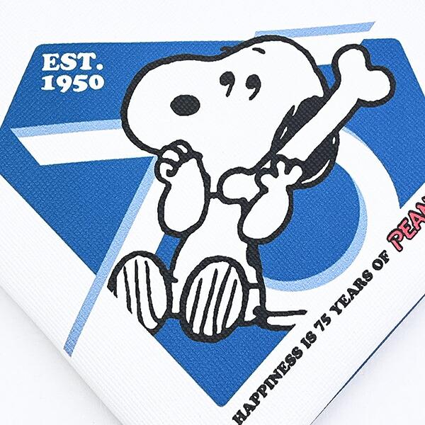 スヌーピー ダイヤモンドポーチ (ブルー) PEANUTS 75th SNOOPY 商品画像2：キャラグッズPERFECT WORLD TOKYO