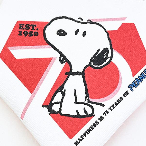 スヌーピー ダイヤモンドポーチ (ピンク) PEANUTS 75th SNOOPY 商品画像2：キャラグッズPERFECT WORLD TOKYO