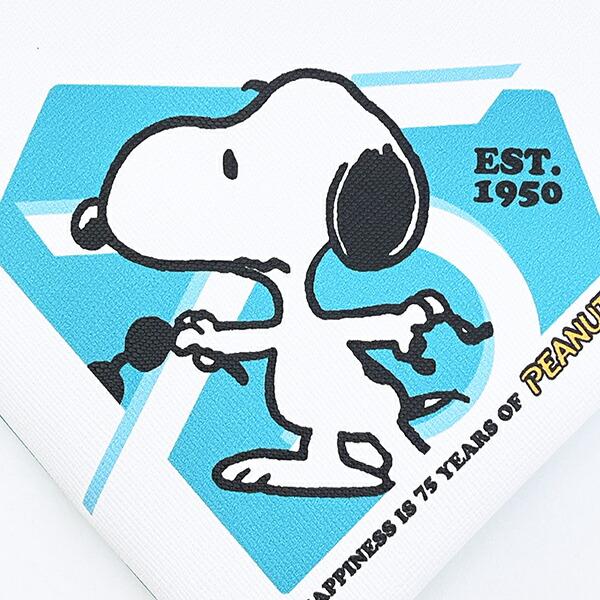 スヌーピー ダイヤモンドポーチ (グリーン) PEANUTS 75th SNOOPY 商品画像2：キャラグッズPERFECT WORLD TOKYO