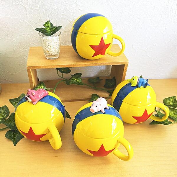 ディズニー トイストーリー ピクサー ボール エイリアン フィギュア付きマグ コップ Disney 商品画像8：キャラグッズPERFECT WORLD TOKYO
