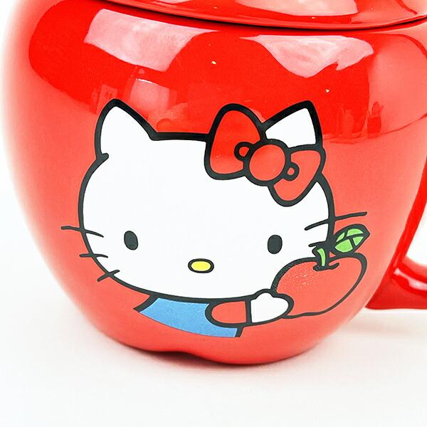 サンリオ ハローキティ リンゴマグ コップ Sanrio 商品画像2：キャラグッズPERFECT WORLD TOKYO