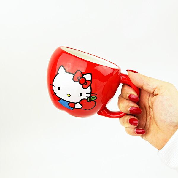 サンリオ ハローキティ リンゴマグ コップ Sanrio 商品画像4：キャラグッズPERFECT WORLD TOKYO