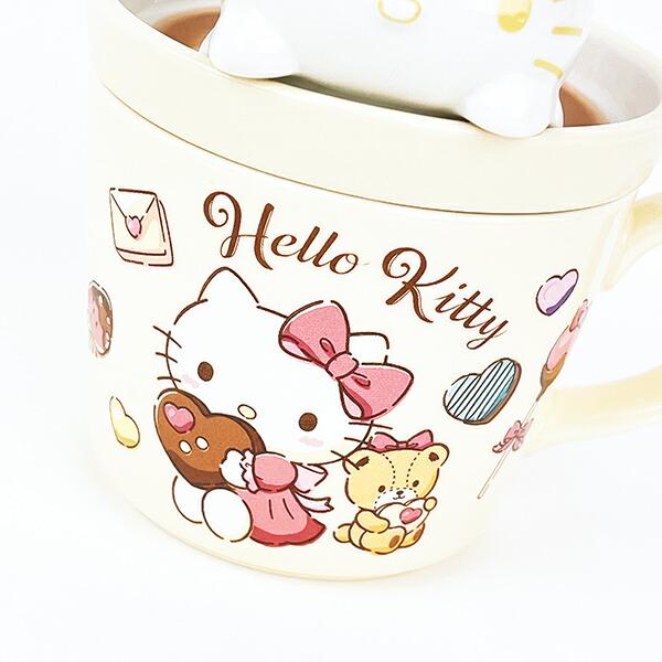 サンリオ ハローキティ ラテアートマグカップ コップ Sanrio 商品画像2：キャラグッズPERFECT WORLD TOKYO