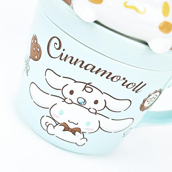 サンリオ シナモロール ラテアートマグカップ コップ シナモン Sanrio 商品画像2：キャラグッズPERFECT WORLD TOKYO