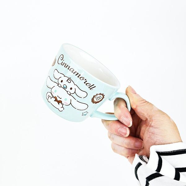 サンリオ シナモロール ラテアートマグカップ コップ シナモン Sanrio 商品画像6：キャラグッズPERFECT WORLD TOKYO