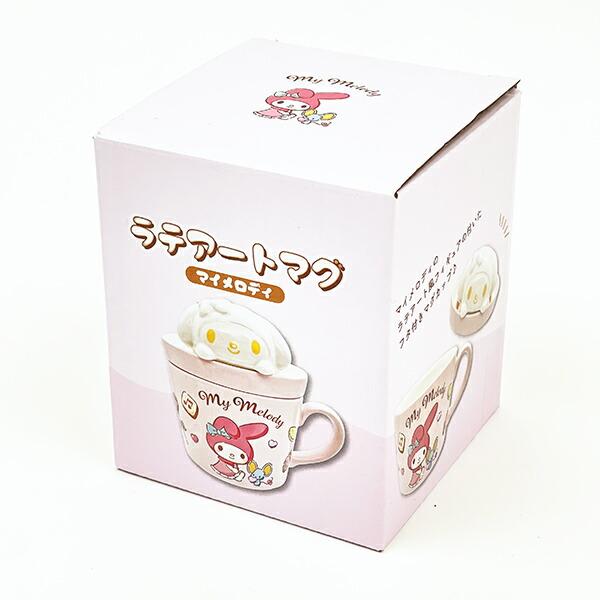 サンリオ マイメロディ ラテアートマグ コップ Sanrio 商品画像7：キャラグッズPERFECT WORLD TOKYO