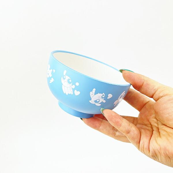 パワーパフガールズ バブルス ミニ 汁椀茶碗セット 食器 日本製 商品画像4：キャラグッズPERFECT WORLD TOKYO