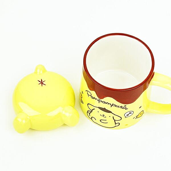 サンリオ ポムポムプリン おしりのフタ付きマグ コップ Sanrio 商品画像5：キャラグッズPERFECT WORLD TOKYO