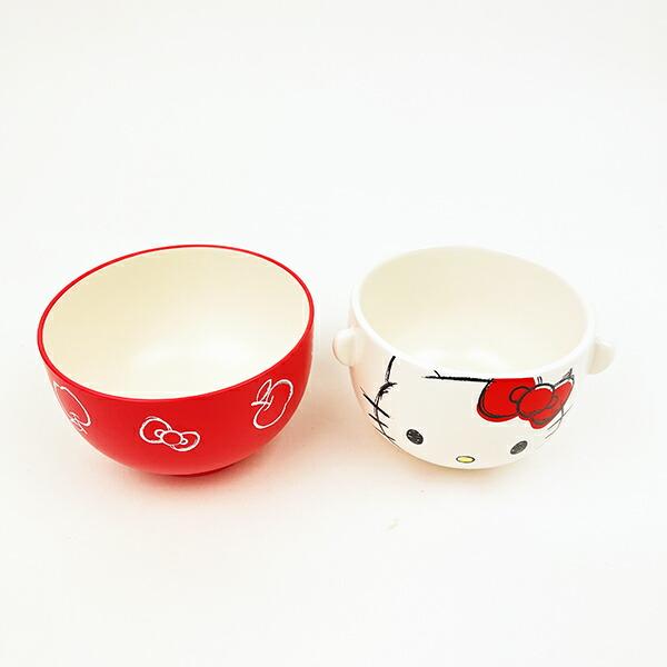サンリオ ハローキティ 汁椀茶碗セット(大) 食器 Sanrio 商品画像2：キャラグッズPERFECT WORLD TOKYO
