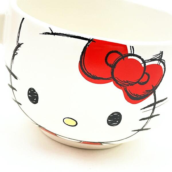 サンリオ ハローキティ 汁椀茶碗セット(大) 食器 Sanrio 商品画像3：キャラグッズPERFECT WORLD TOKYO