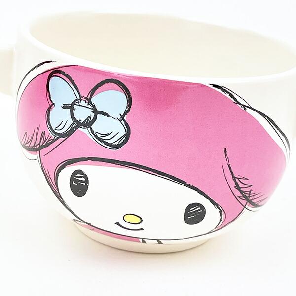 サンリオ マイメロディ 汁椀茶碗セット(大) 食器 Sanrio 商品画像3：キャラグッズPERFECT WORLD TOKYO