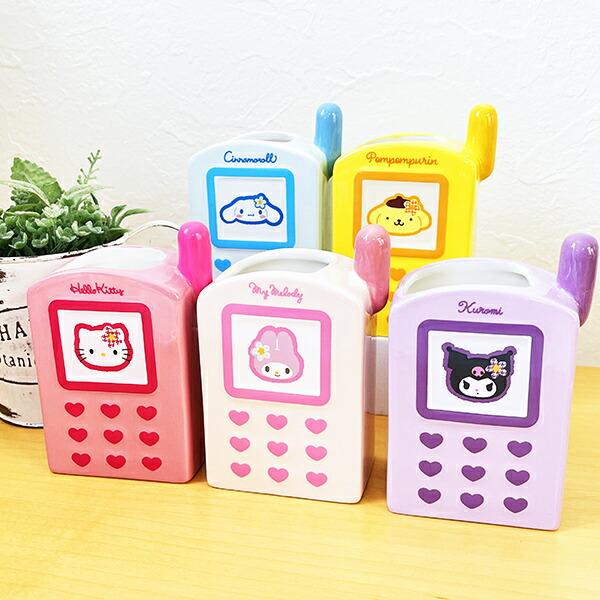 サンリオ ハローキティ ガラケー型ペンスタンド カオハナ Sanrio 商品画像5：キャラグッズPERFECT WORLD TOKYO