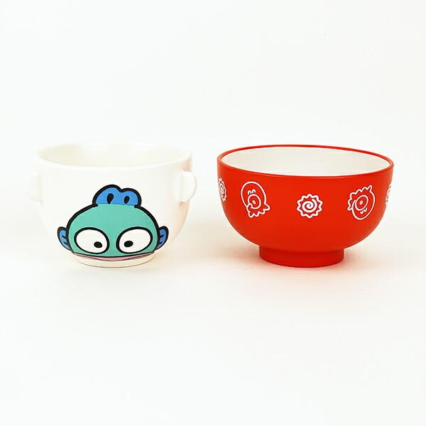 サンリオ ハンギョドン 汁椀茶碗セットミニ 食器 Sanrio 商品画像3：キャラグッズPERFECT WORLD TOKYO