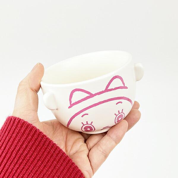 ドラえもん ドラミ ミニ 汁椀茶碗セット ピンク 食器 日本製 商品画像4：キャラグッズPERFECT WORLD TOKYO