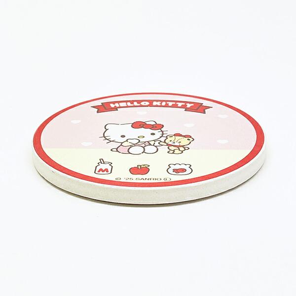 サンリオ ハローキティ いつもいっしょ 吸水コースター Sanrio 商品画像3：キャラグッズPERFECT WORLD TOKYO