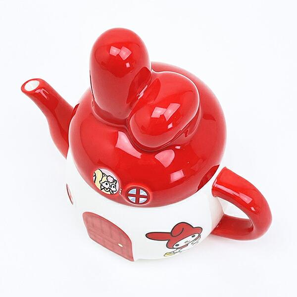 サンリオ マイメロディ 赤いきのこのおうち ティーポット キッチン Sanrio 商品画像4：キャラグッズPERFECT WORLD TOKYO