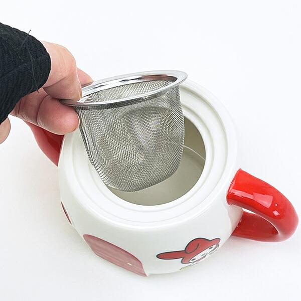 サンリオ マイメロディ 赤いきのこのおうち ティーポット キッチン Sanrio 商品画像6：キャラグッズPERFECT WORLD TOKYO