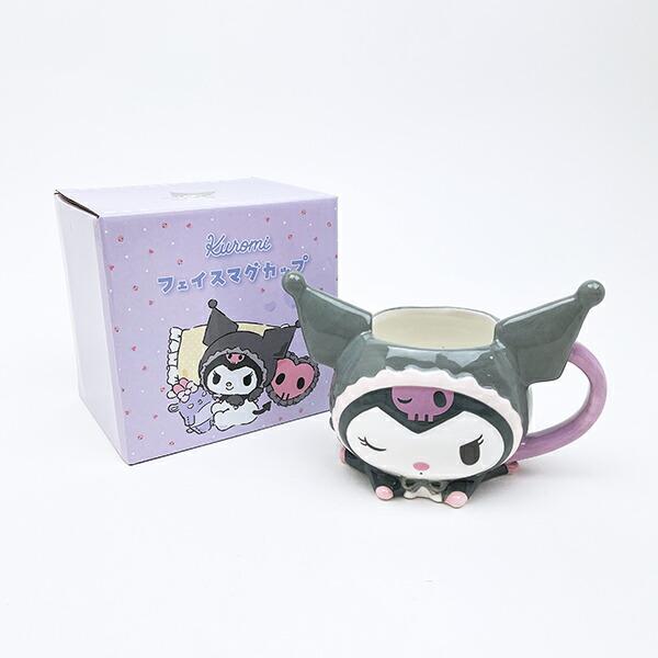 サンリオ クロミ フェイスマグカップ ブラックエンジェル コップ Sanrio 商品画像7：キャラグッズPERFECT WORLD TOKYO