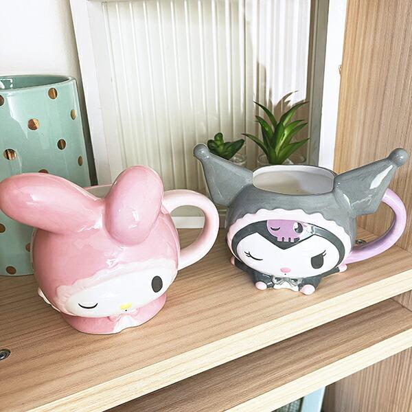 サンリオ クロミ フェイスマグカップ ブラックエンジェル コップ Sanrio 商品画像8：キャラグッズPERFECT WORLD TOKYO