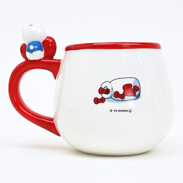 サンリオ ハローキティ フィギュア付きマグ エッジー マグカップ sanrio 商品画像4：キャラグッズPERFECT WORLD TOKYO